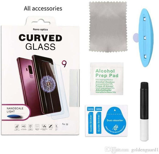 3D Lichid UV Adeziv complet Full Face Tempered Glass (Galaxy S7 Edge)