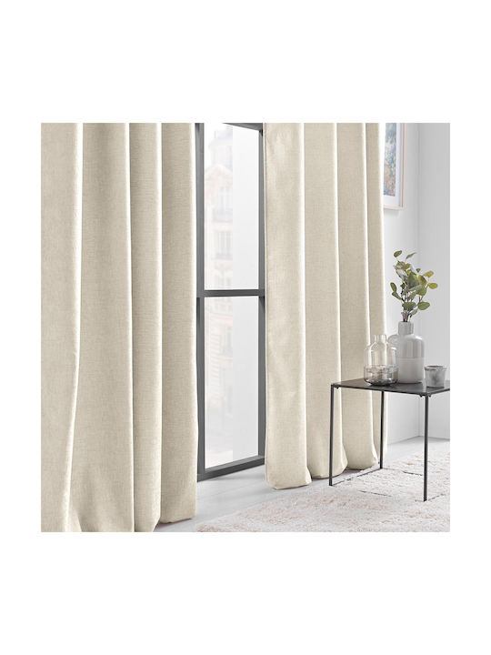 Perdea Cu Capse Verra Ecru 140x260 cm