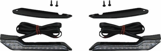 Barkbusters Paar LED-Blinker-001-02-am Orange Linse 2 Stück