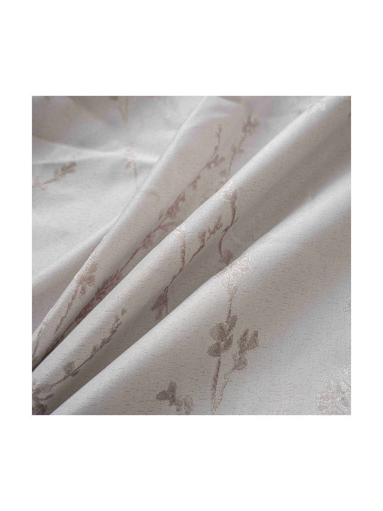 My Home Luxury Joli Vorhang mit Grommets Beige 140x260cm