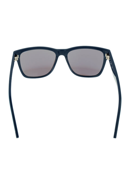 FILA Men's Sunglasses with Blue Frame and Blue Mirror Lens SFI118V 82B