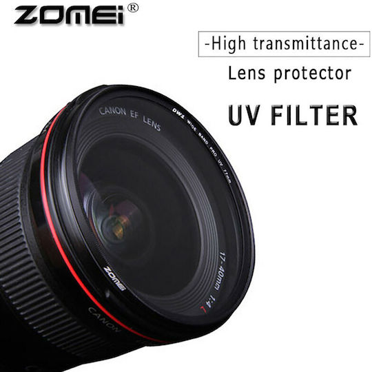 Diat Φίλτρo UV / HD Διαμέτρου 72mm για Φωτογραφικούς Φακούς