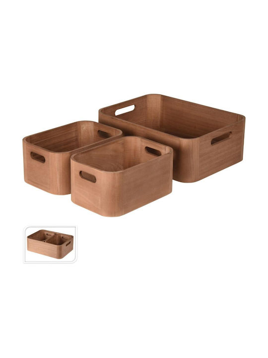 Koopman Dekorative Box Hölzernes 24x16x10cm