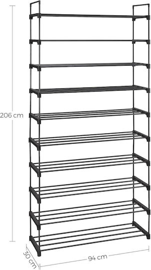 Plastik Schuhschrank 92x30x194cm