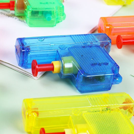 Set 4 Mini Water Pistols Flippy Summer Toys Kids 4 Random Transparent Colors