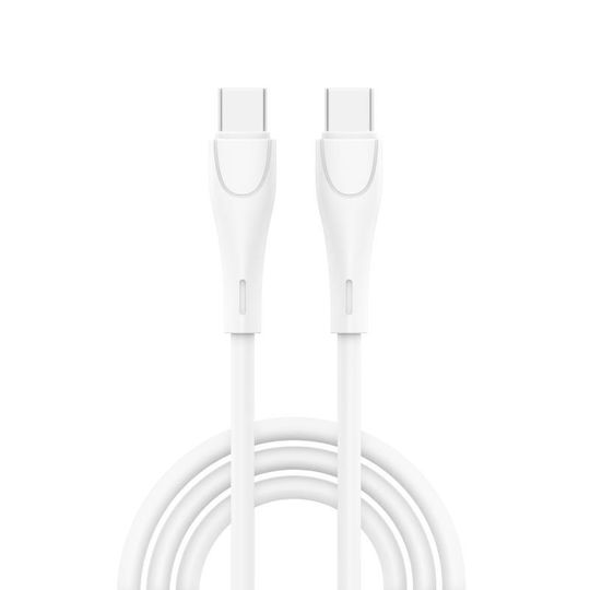 iNOS Charger GaN with USB-C Port and Cable USB-C - USB-C 35W Power Delivery / Quick Charge 3.0 Whites