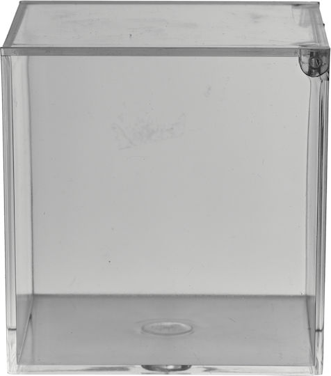 Κουτί Πλέξιγκλας Ανοιγόμενο Καπάκι 5x5x5cm A30825