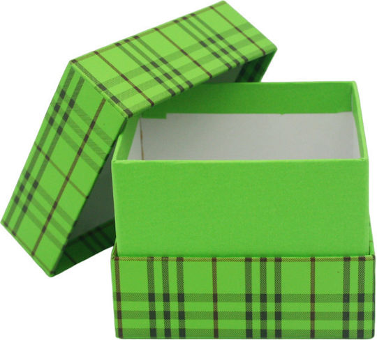 Cutii de hârtie pentru favoruri 4 culori Dimensiune 8x8x6cm Set de 12 bucăți 32-6679