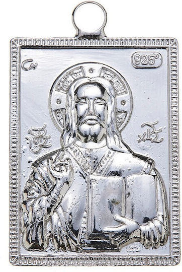 Icoană argintie 3x4cm Nu2007-1 Nv22-51.00003.20071