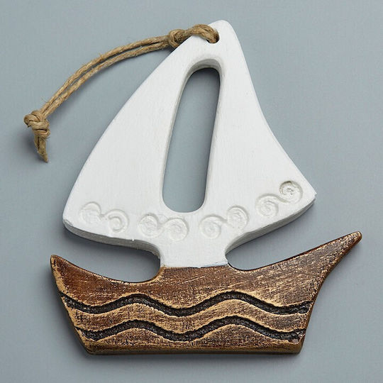 Κεραμικό Καραβάκι 9x10cm Κ183 Nv-25.00071.83