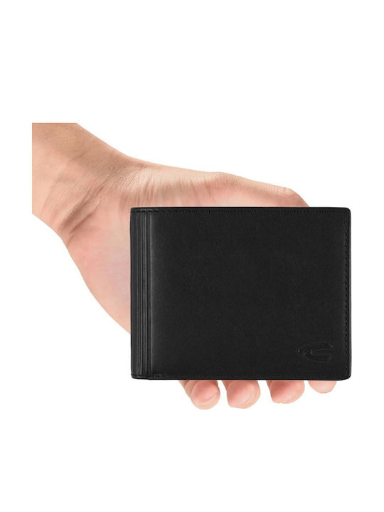 Cliff Ανδρικό Πορτοφόλι με RFID Μαύρο
