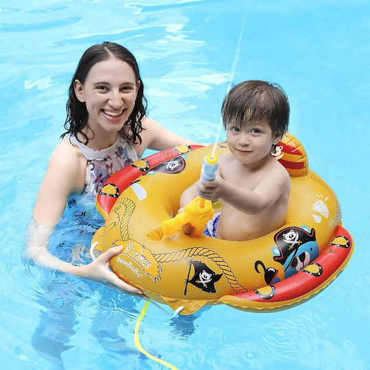 Accesorii de Înot pentru Copii Bebeluși Jucării Amuzante pentru Piscină Pistol cu Apă Personaje Pirați Vârste 1-5 Bebelogic