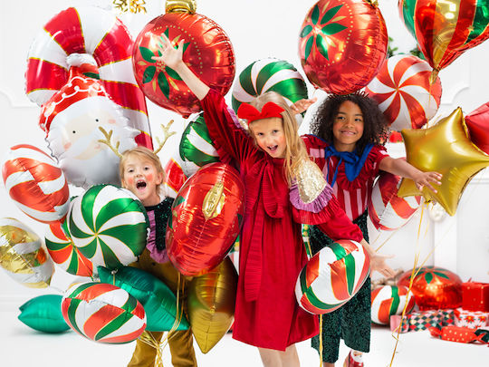 Balloon Foil Jumbo Red Santa Claus 60cm