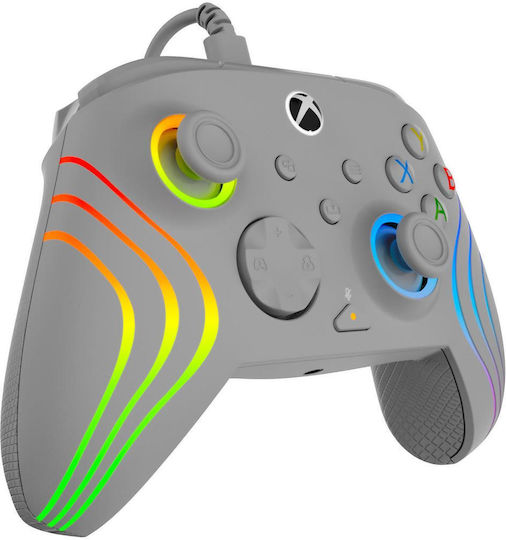 Turtle Beach Afterglow Wave Wired Gamepad with Hall Effect Sticks for PC Xbox Series Gray