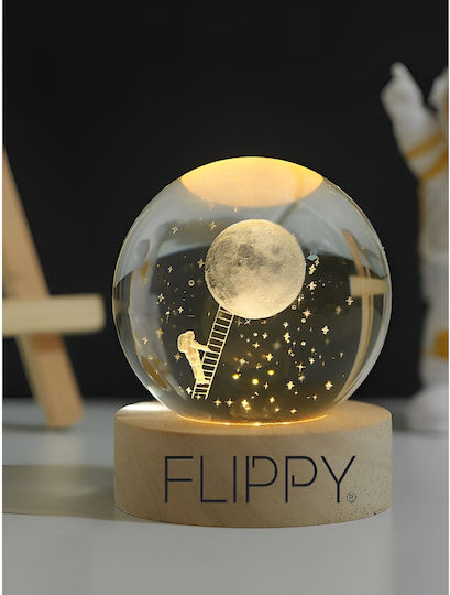 Dekorative Lampe Astronaut Weiß