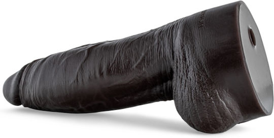 Mr. Hankey's Toys Ρεαλιστικό Dildo με Όρχεις Μαύρο 16cm