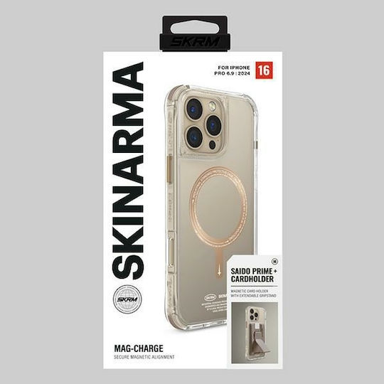 Skinarma Back Cover Μεταλλικό Χρυσό (iPhone 16 Pro Max)
