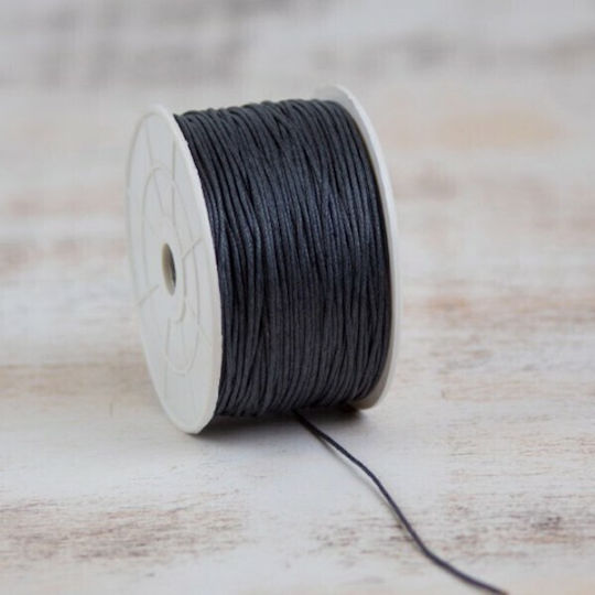 Gewachste Schnur 0,1 cm 100 Meter T4006