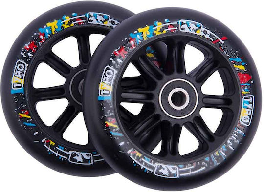Ροδάκι Longway Tyro Nylon Core 110χιλ Black