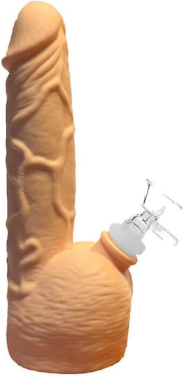 White Penis Silicone Bong 20cm