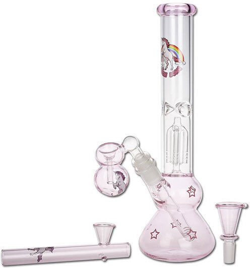 Γυάλινο Bong In Box Bl Bitch Bond Limited Edition 30cm Perco Ice
