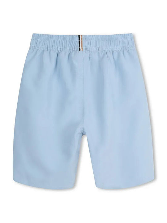 Boss Kinder Badeanzug Badeshorts Navy, Light Blue