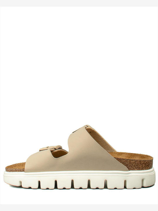Arizona Women's Flat Sandals in Beige Color Narrow Fit
