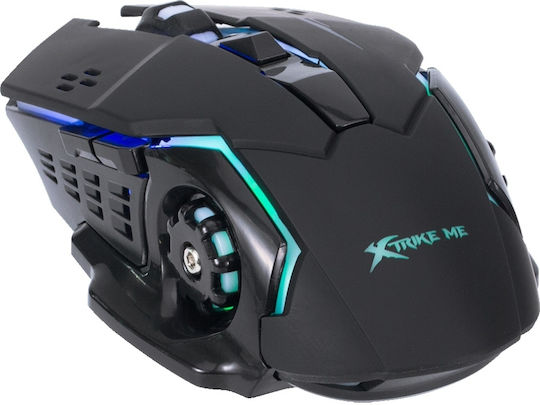 Xtrike Me GW-601 Ασύρματο Gaming Ποντίκι 3200 DPI Μαύρο