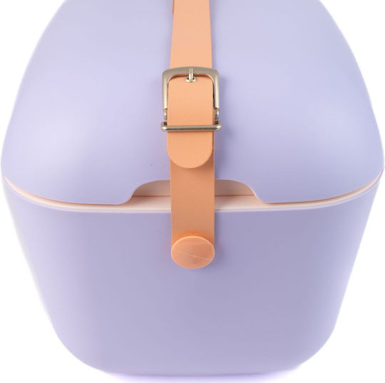 Polarbox Classic & Pop Style Φορητό Ψυγείο 12lt Purple-Orange