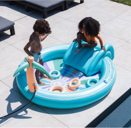 Swim Essentials Rainbow Round Piscină PVC Gonflabilă
