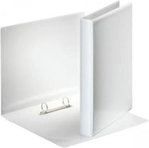 F-Plast Ordner 3/32 für Papier A4 mit 2 s Ringen Weiß 1Stück