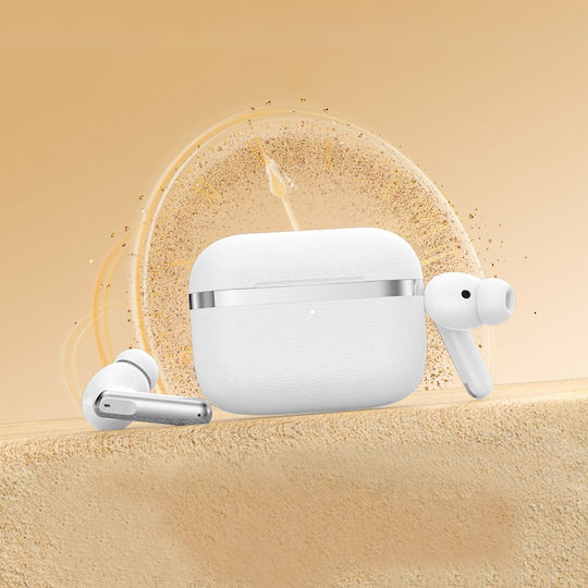 Devia ANC Ultra1 In-ear Bluetooth Handsfree Earphones with Charging Case White