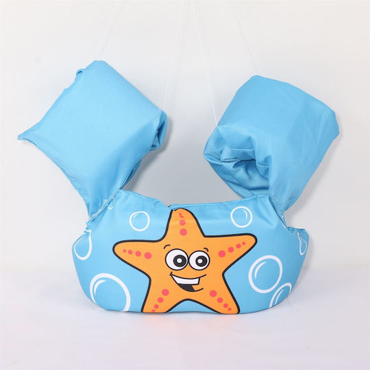 Children's Swim Vest Swim Wings Flippy Blue Starfish Model