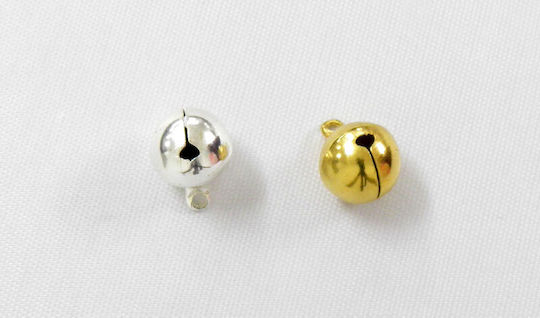 Large Gold or Silver Bell 1pc