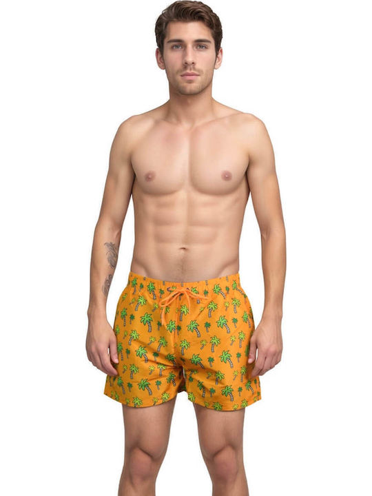 Men's Swimwear Bermuda Orange