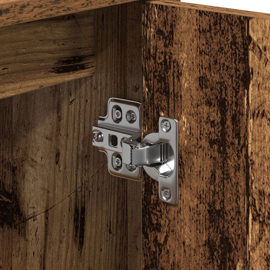 vidaXL Countertop without Sink L63xW29xH55cm Old Wood