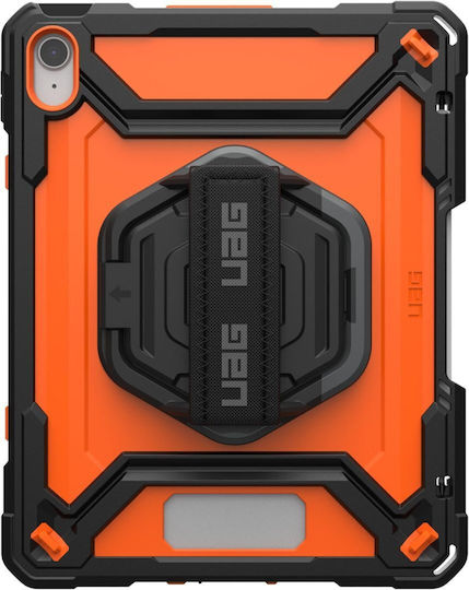 UAG Plasma Flip Cover Rotating Durable Orange Apple iPad 10.9 2022 Apple iPad 11 2025