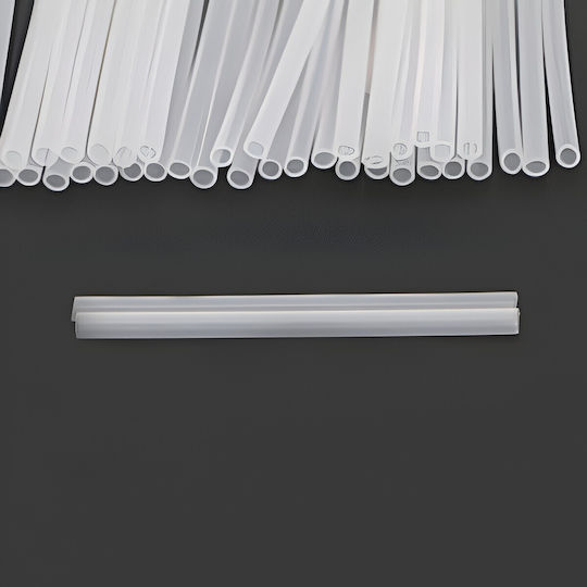 Plastic Sticks Inflating Foil Balloons Flippy 8 Cm Transparent