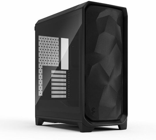 Fractal Design Meshify 3 TG Light Tint Gaming Midi Tower Κουτί Υπολογιστή με Πλαϊνό Παράθυρο Μαύρο