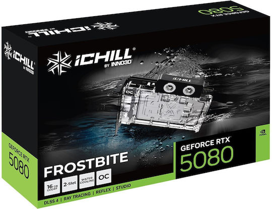 Inno 3D GeForce RTX 5080 16GB GDDR7 iChill Frostbite Κάρτα Γραφικών