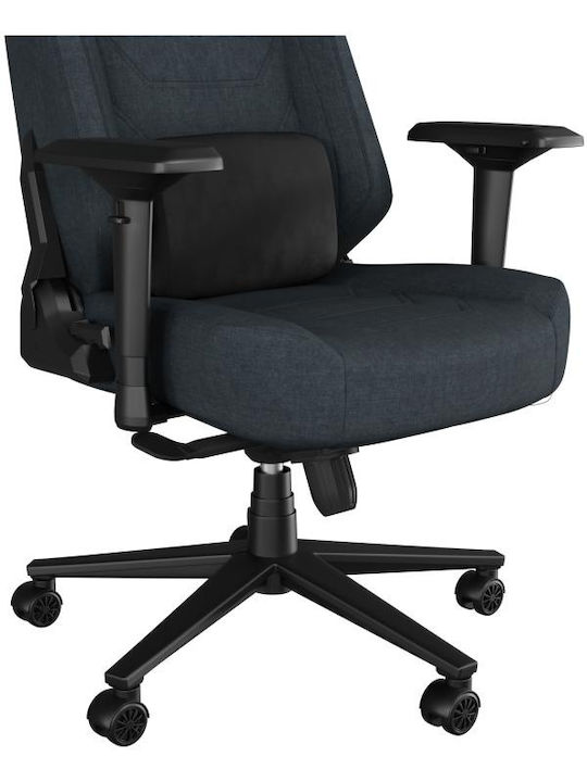 Genesis Nitro 800 Fabric Gaming Chair with Adjustable Arms Gray