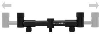 Adjustable Buzz Bar Delphin Flexibuzz L Adjustable 18 25 Cm 2 Rod Holders