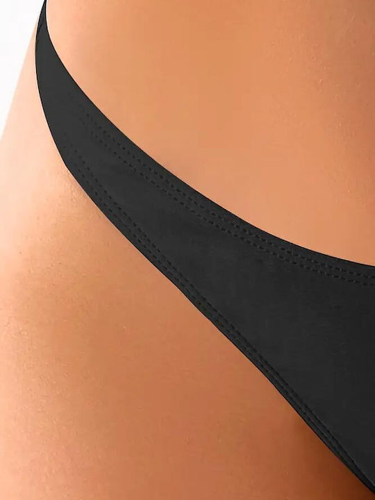 Bikini String Μαύρο