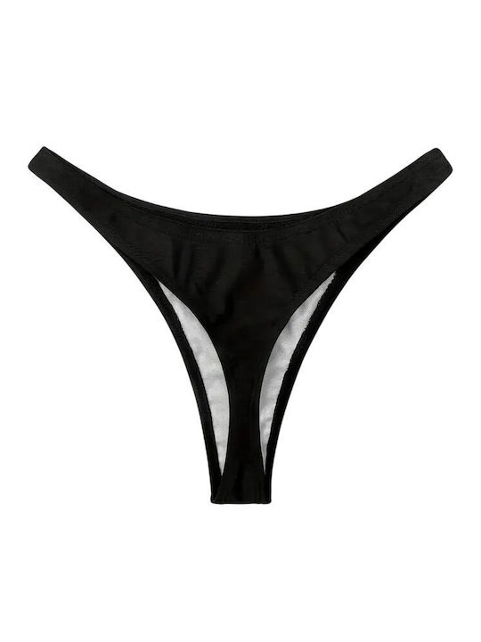 Bikini String Μαύρο
