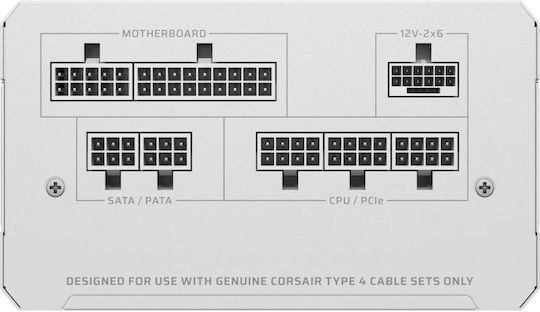 Corsair RM850e ATX3.1 850W White Computer Power Supply Full Modular 80 Plus Gold