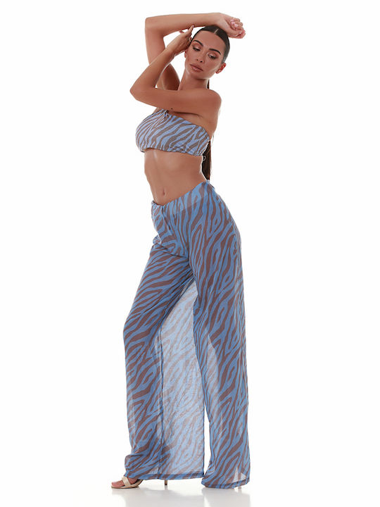 Bluepoint Women's Pants Beachwear Blue