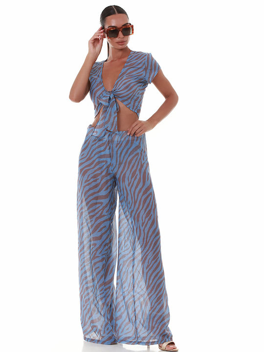 Bluepoint Women's Pants Beachwear Blue