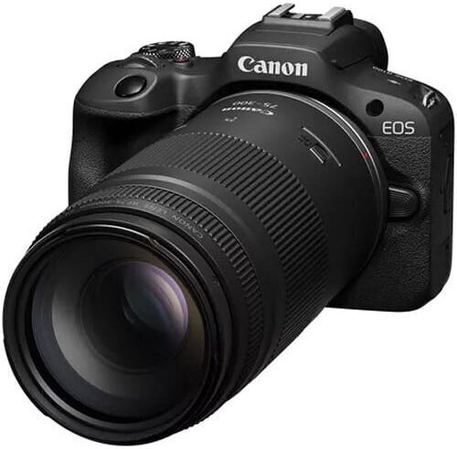Canon Full Frame Camera Lens RF 75-300mm f/4-5.6 Tele Zoom for Canon RF Mount Black
