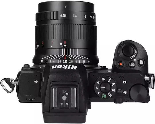 7artisans Crop Camera Lens 35mm f/0.95 Photoelectric Steady for Nikon Z Mount Black