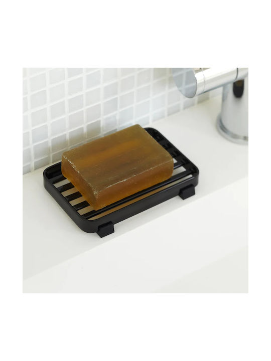 Yamazaki Tower YMZK Metallic Soap Dish Wall Mounted Black
